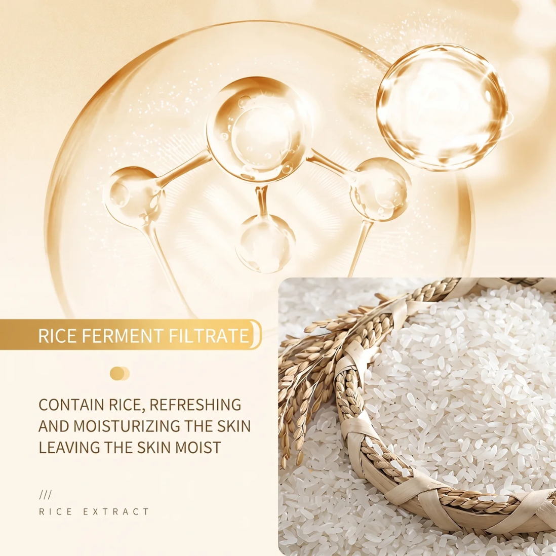 Dr Roseva Raw Rice Extract Milk Cleanser.