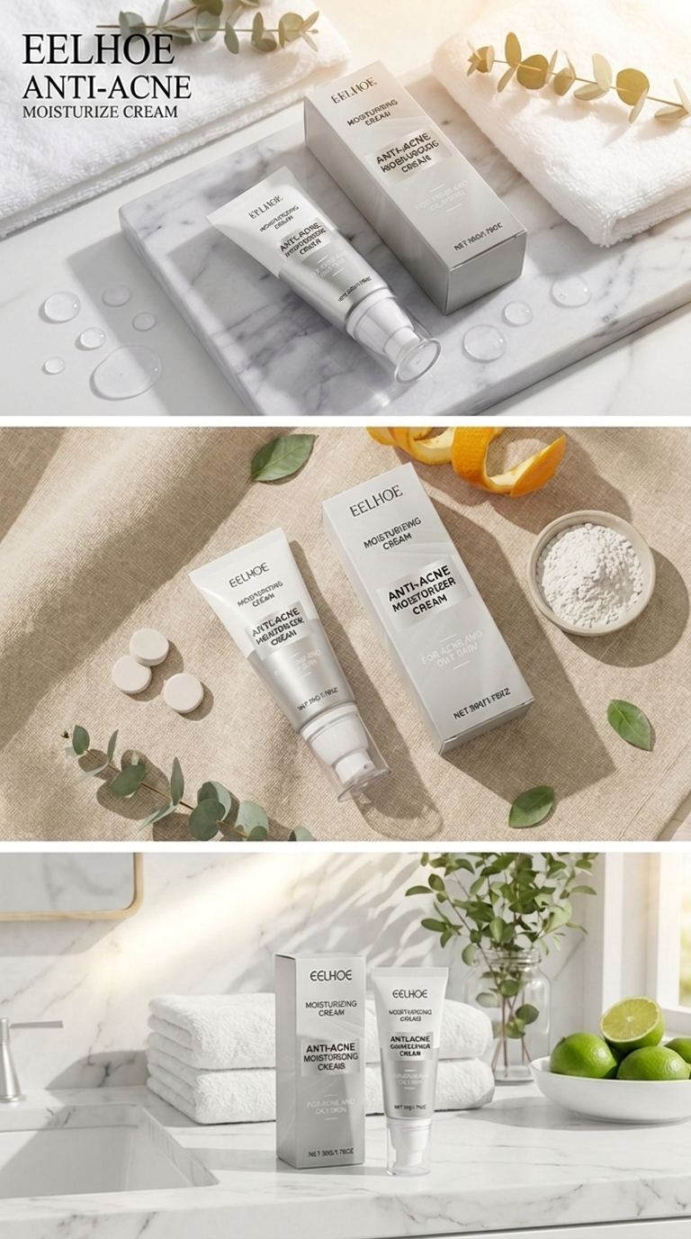Acne Clearing Moisturizer for Smooth, Oil-Free & Spotless Skin